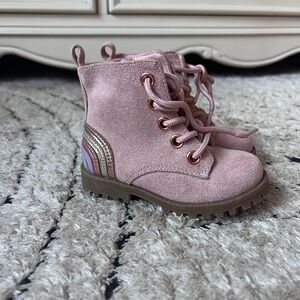NWOT Pink Toddler Boots – Size 6